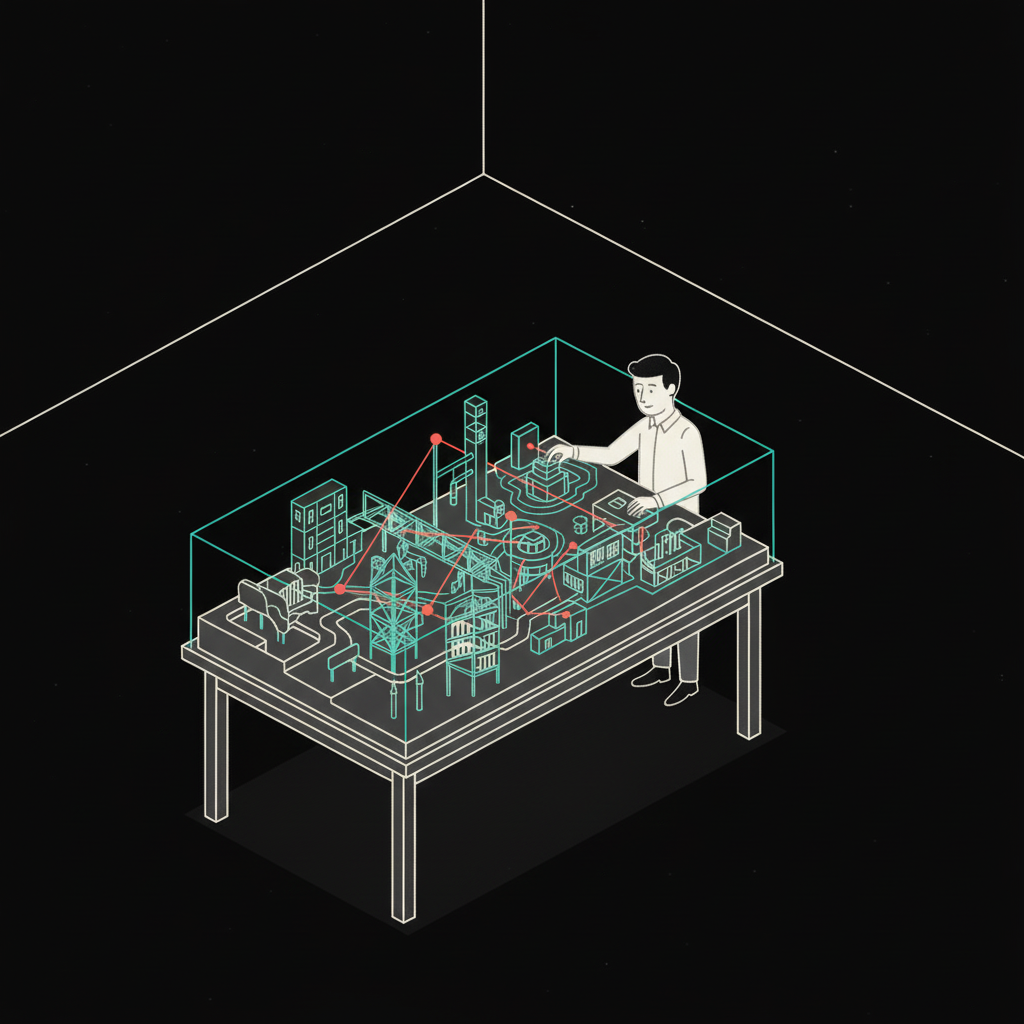 The Ecosystem Architecture Model (Dark Mode)